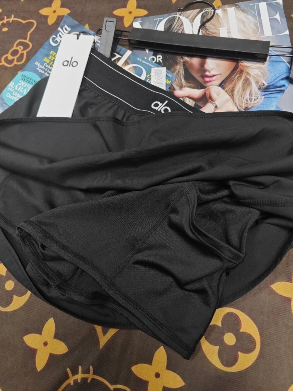 New ALO Yoga Black Match Point Tennis Skirt🌿Daily & Activewear & Minimalist🥰 - Picture 4 of 8